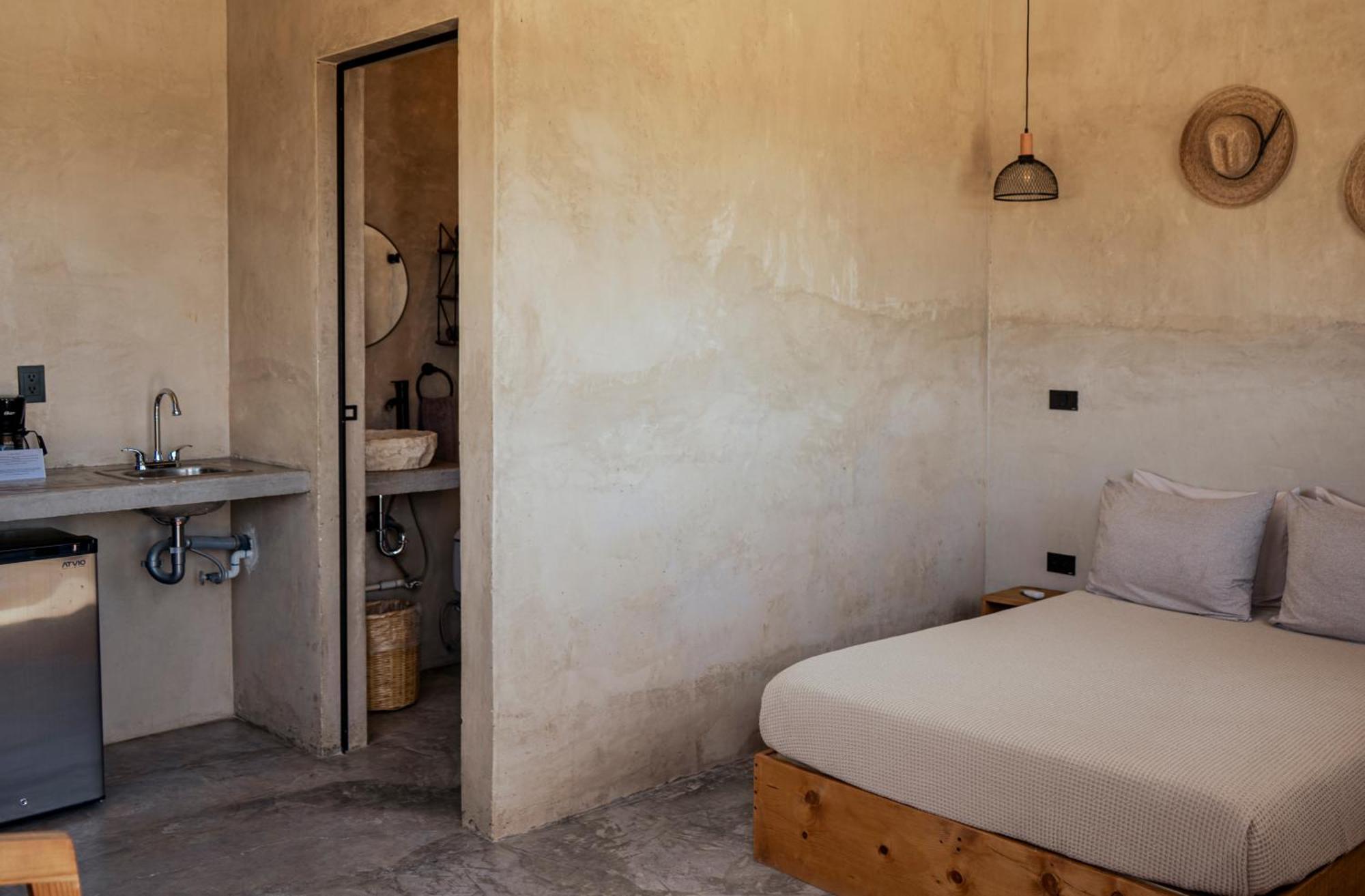 Baja Temple Hotell Todos Santos Rum bild